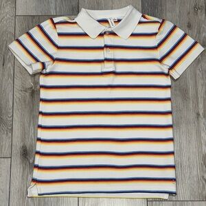 Janie and Jack Multicolor Striped Polo